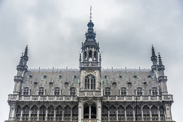 Fototapeta na wymiar The Maison du Roi in Brussels, Belgium.