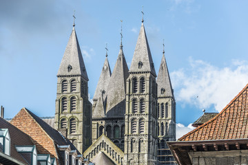 Cathedral of Our Lady of Tournai in Belgium
