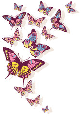 butterflies design