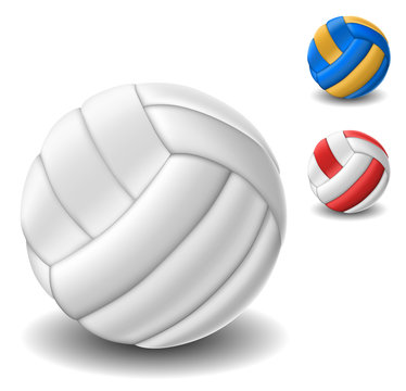 Volleyball ball set