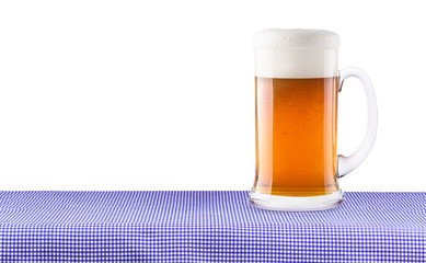 Oktoberfest Celebration Background with Beer