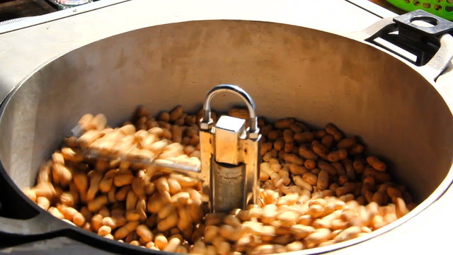 machine for roasted nuts