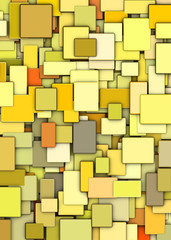 abstract rmosaic backdrop in multiple yellow