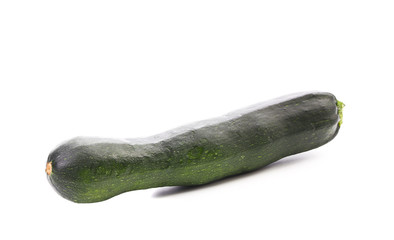 Zucchini isolated on a white background.
