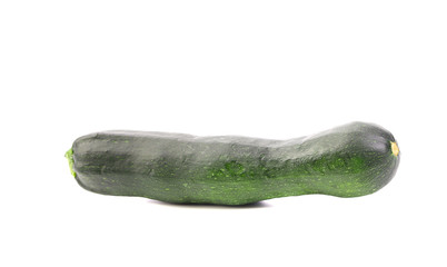 Zucchini isolated on a white background.