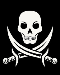 Obraz premium Pirate Flag