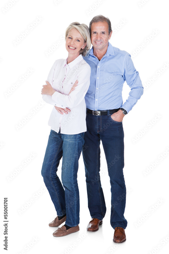 Canvas Prints portrait of mature couple