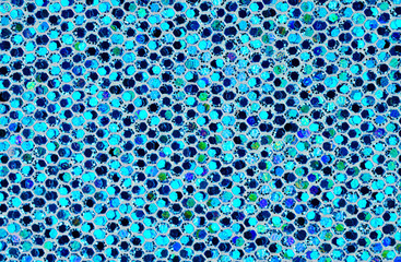 blue glittering sparkles background