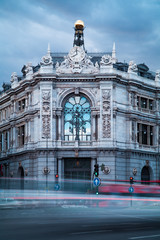 Naklejka premium Bank Hiszpanii Stary budynek
