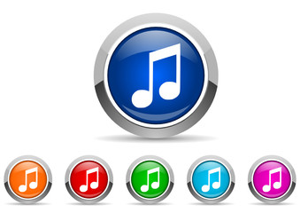 music icon set