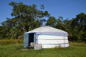 Fototapeta na wymiar Yurt – Mongolian Ger