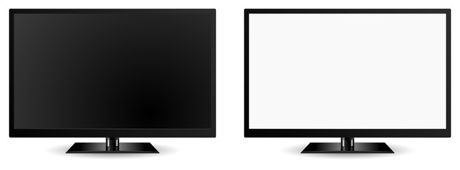 modern tv vector 3d icon - 55009559