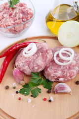 Raw meatballs