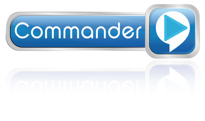 bouton bulle bleu : commander