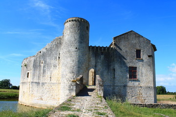 Fototapeta na wymiar Chateau saint jean d'angle