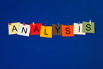 Analysis - sign series for business terms.