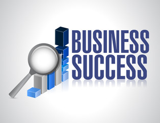 business success under review illustration