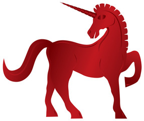 Unicorn Silhouette Illustration