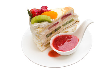 Strawberry cake