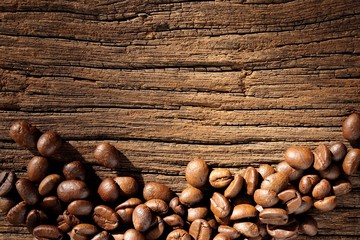 Roasted coffee beans