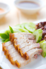 Siu Yuk crispy roasted pork