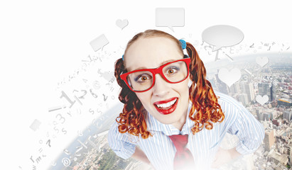 Funny woman
