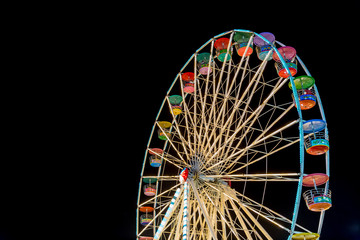 Ferris wheel - obrazy, fototapety, plakaty