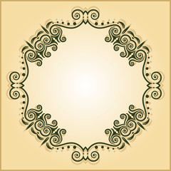 Vintage Frame Border Design