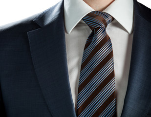 Elegant businessman wearing formal suit and tie