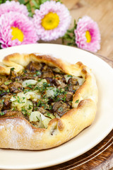 Mushrooms galette