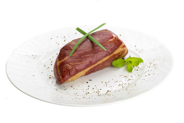 Smoked beef