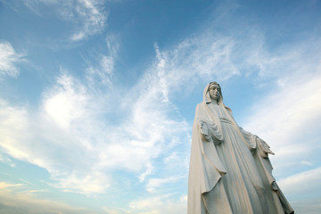 神ノ島教会のマリア像