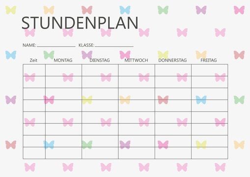 stundenplan