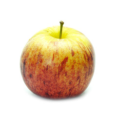 Apple on a white background