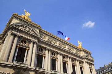 Fototapeta na wymiar Opera Garnier, Paris, France