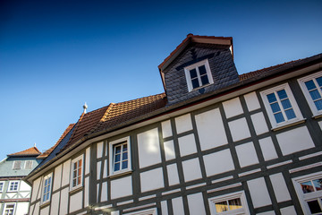 Fototapeta na wymiar old historic german houses
