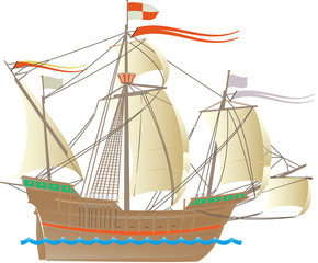 Columbus ship