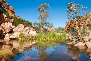 Fototapeten Simpsons Gap, MacDonnell Ranges, Australien © Marco Saracco