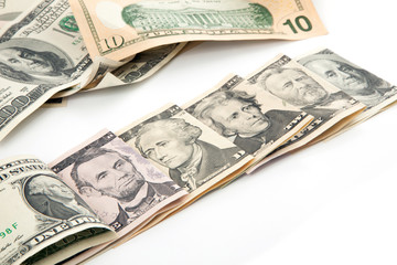 U.S. Dollars all bills currency