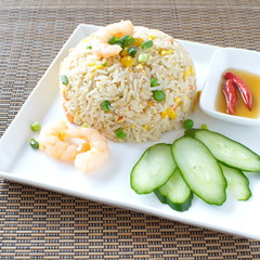 Shrimp fried rice