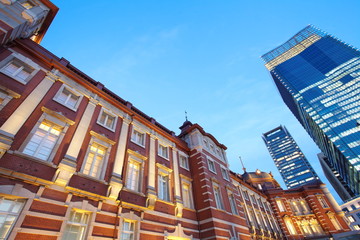 Fototapeta premium Tokyo Station ,Renovated 2013