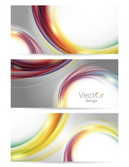 collection of colorful vector backgrounds