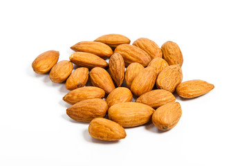 almond nuts isolated