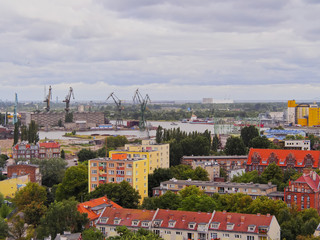 Fototapeta na wymiar Stocznia Gdańska, Polska