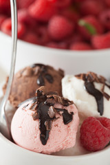 bowl of ice-cream
