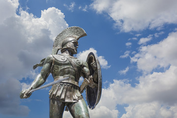 Leonidas,King of Sparta - obrazy, fototapety, plakaty
