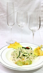 risotto alle zucchine