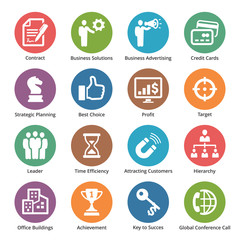 Business Icons Set 2 - Dot Series