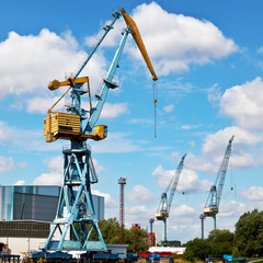 der Hafen von Wismar