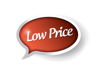 low price message communication bubble